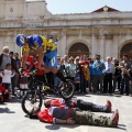 Exhibición de trial en bici