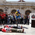 Exhibición de trial en bici