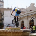 Exhibición de trial en bici