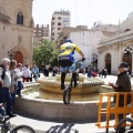 Exhibición de trial en bici