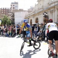 Exhibición de trial en bici