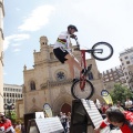 Exhibición de trial en bici