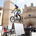 Exhibición de trial en bici