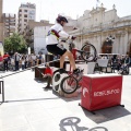 Exhibición de trial en bici