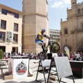 Exhibición de trial en bici