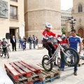 Exhibición de trial en bici