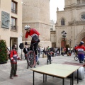 Exhibición de trial en bici