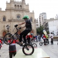 Exhibición de trial en bici