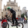 Exhibición de trial en bici