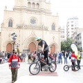 Exhibición de trial en bici