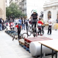 Exhibición de trial en bici