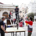 Exhibición de trial en bici