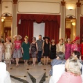 Desfile de moda para mayores