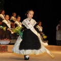 Imposición de bandas a la reina infantil