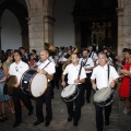 Imposición de bandas a la reina infantil