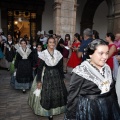 Imposición de bandas a la reina infantil