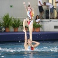 Natación sincronizada en la Piscina Olímpica Municipal de Castellón