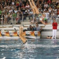 Natación sincronizada en la Piscina Olímpica Municipal de Castellón
