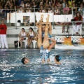 Natación sincronizada en la Piscina Olímpica Municipal de Castellón
