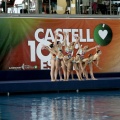 Natación sincronizada en la Piscina Olímpica Municipal de Castellón