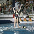 Natación sincronizada en la Piscina Olímpica Municipal de Castellón