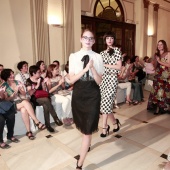 Desfile de moda de mayores