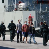 Simulacro en el puerto de Castellón