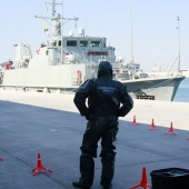 Simulacro en el puerto de Castellón