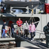 Simulacro en el puerto de Castellón