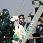 Simulacro en el puerto de Castellón