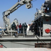 Simulacro en el puerto de Castellón