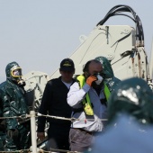 Simulacro en el puerto de Castellón