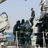 Simulacro en el puerto de Castellón