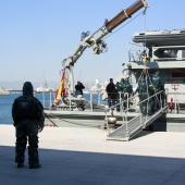 Simulacro en el puerto de Castellón