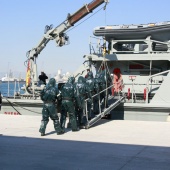 Simulacro en el puerto de Castellón