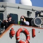 Simulacro en el puerto de Castellón