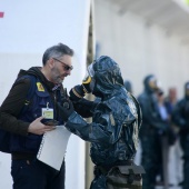 Simulacro en el puerto de Castellón