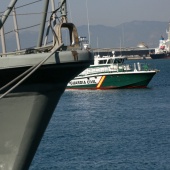 Simulacro en el puerto de Castellón