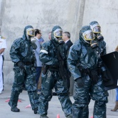 Simulacro en el puerto de Castellón