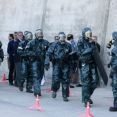 Simulacro en el puerto de Castellón