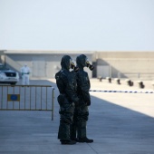 Simulacro en el puerto de Castellón