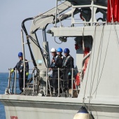 Simulacro en el puerto de Castellón