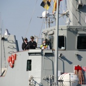 Simulacro en el puerto de Castellón