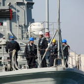 Simulacro en el puerto de Castellón