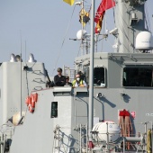 Simulacro en el puerto de Castellón