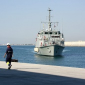 Simulacro en el puerto de Castellón