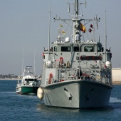 Simulacro en el puerto de Castellón