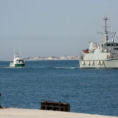 Simulacro en el puerto de Castellón