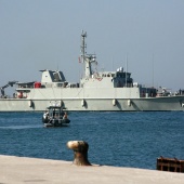 Simulacro en el puerto de Castellón