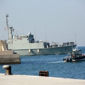 Simulacro en el puerto de Castellón